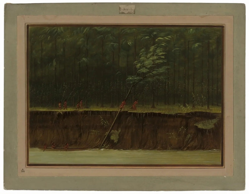 Vue du Bas-Mississippi - George Catlin