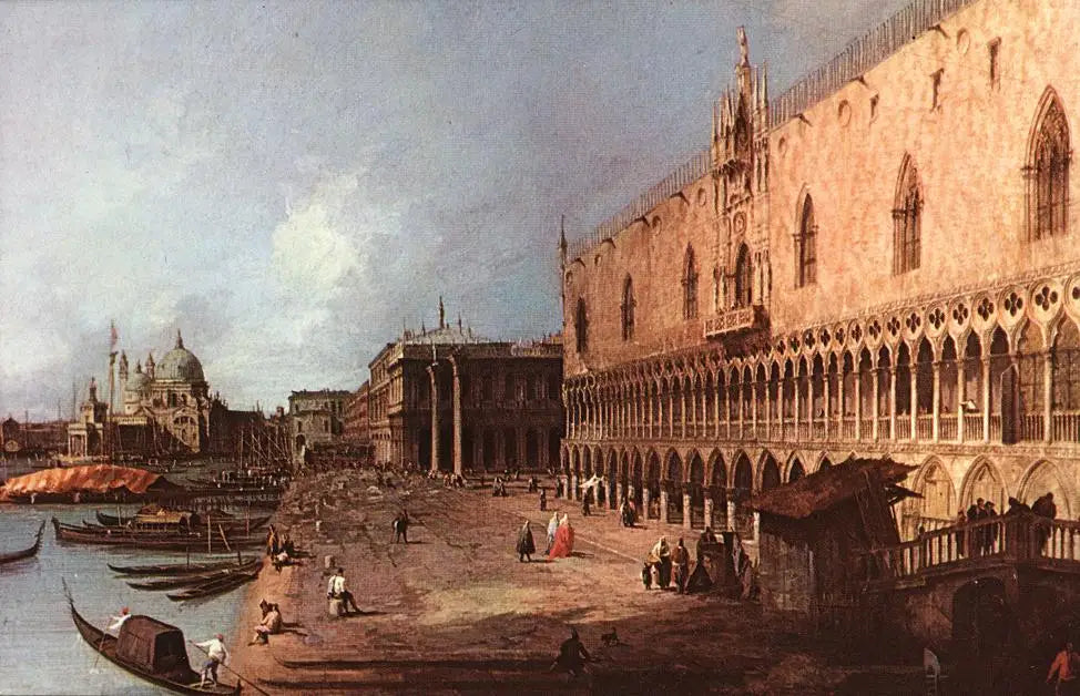 Vue du Môle, Venise - Canaletto image 1 tableau peint à l’huile sur toile