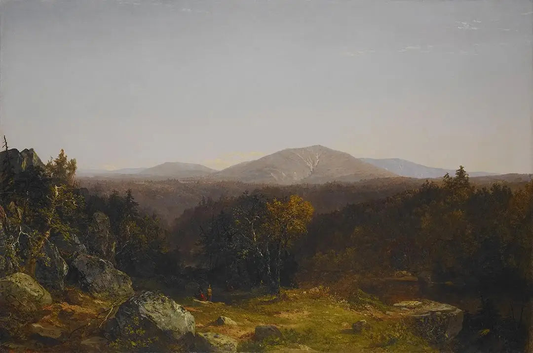 Vue du mont Washington - John Frederick Kensett image 1 copie peinte à la main à l’huile