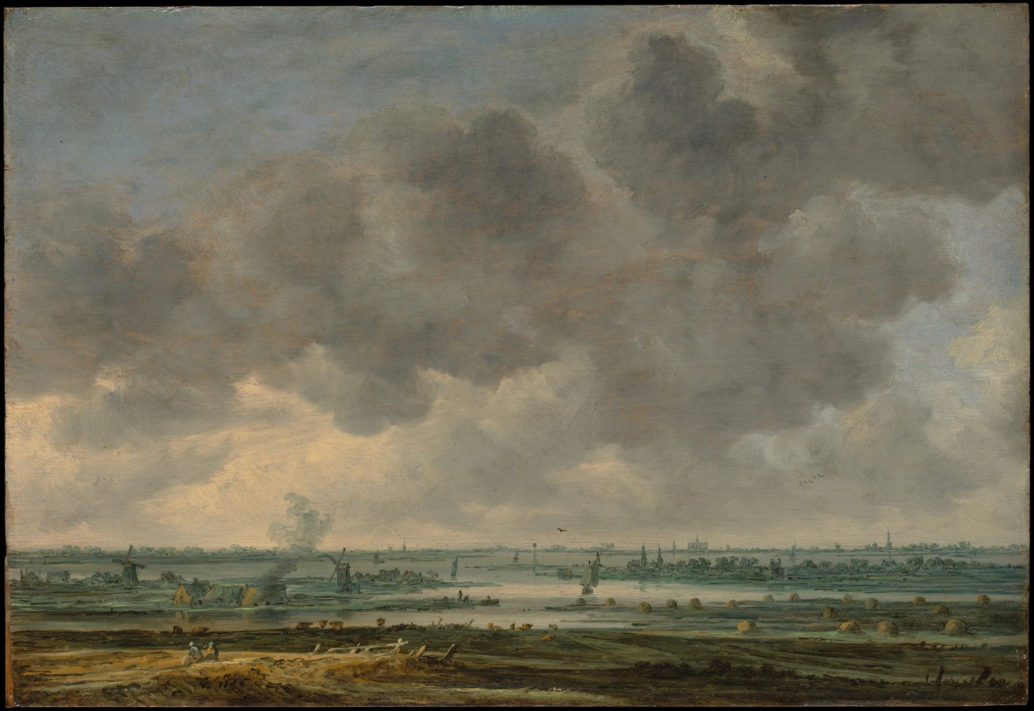 Vue de Haarlem et du Haarlemmer Meer - Jan van Goyen