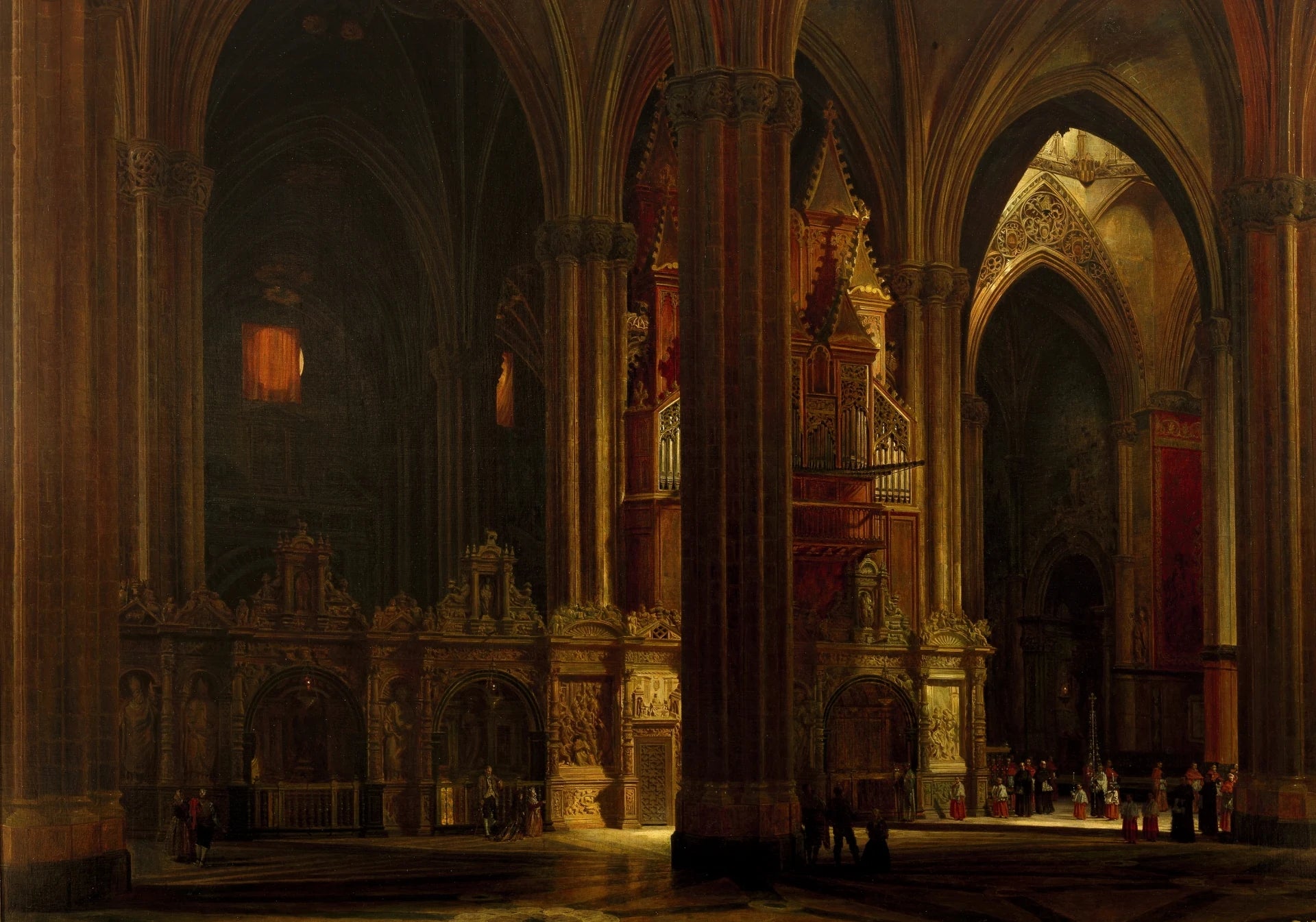 Vue de l'intérieur du musée de Saragosse - Pablo Gonzalvo