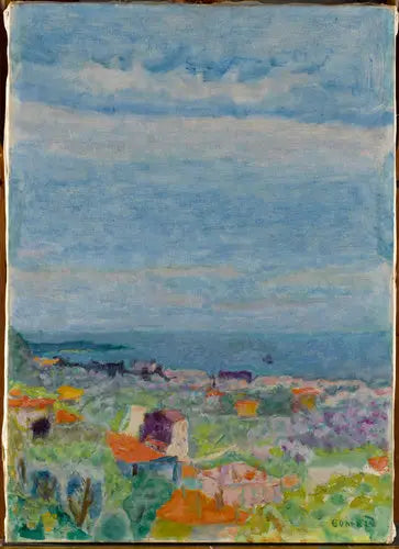 Vue panoramique, Le Cannet - Pierre Bonnard