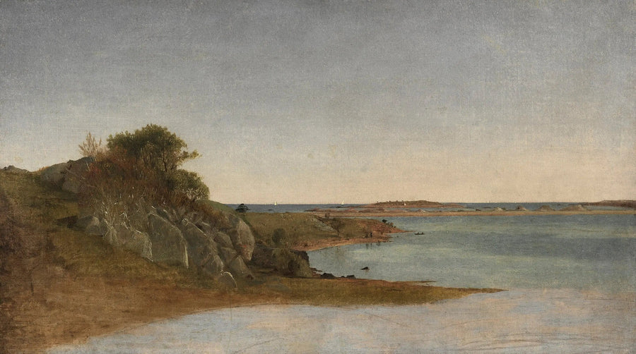 Vue près de Newport - John Frederick Kensett