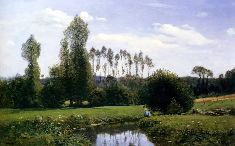 Vue prise à Rouelles - Claude Monet