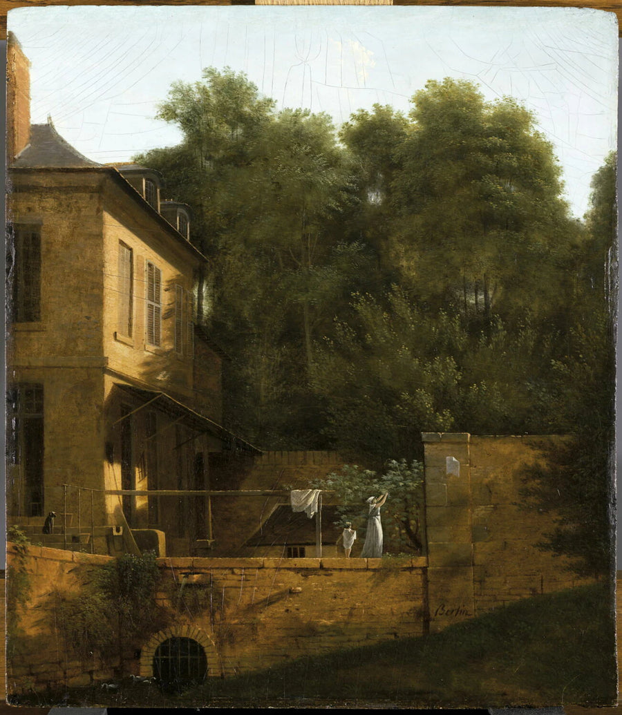 Vue prise à Essonnes, près de Corbeil - Jean-Victor Bertin