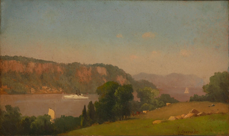 Vue sur l'Hudson - George Inness
