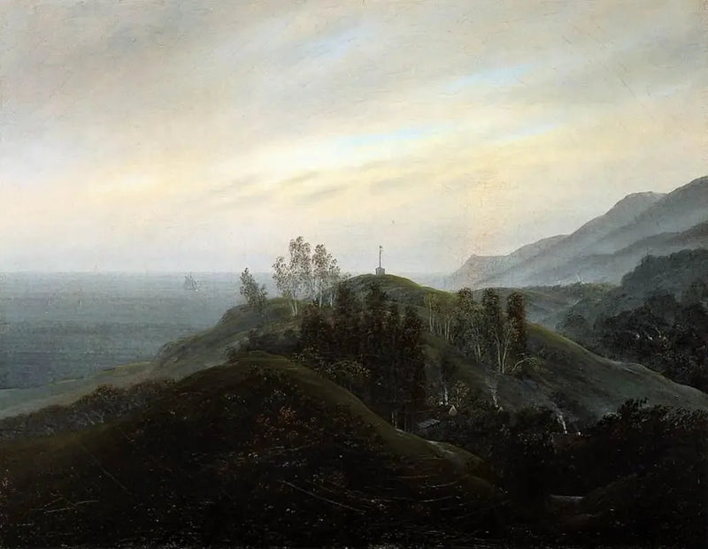 Vue sur la mer Baltique - Caspar David Friedrich