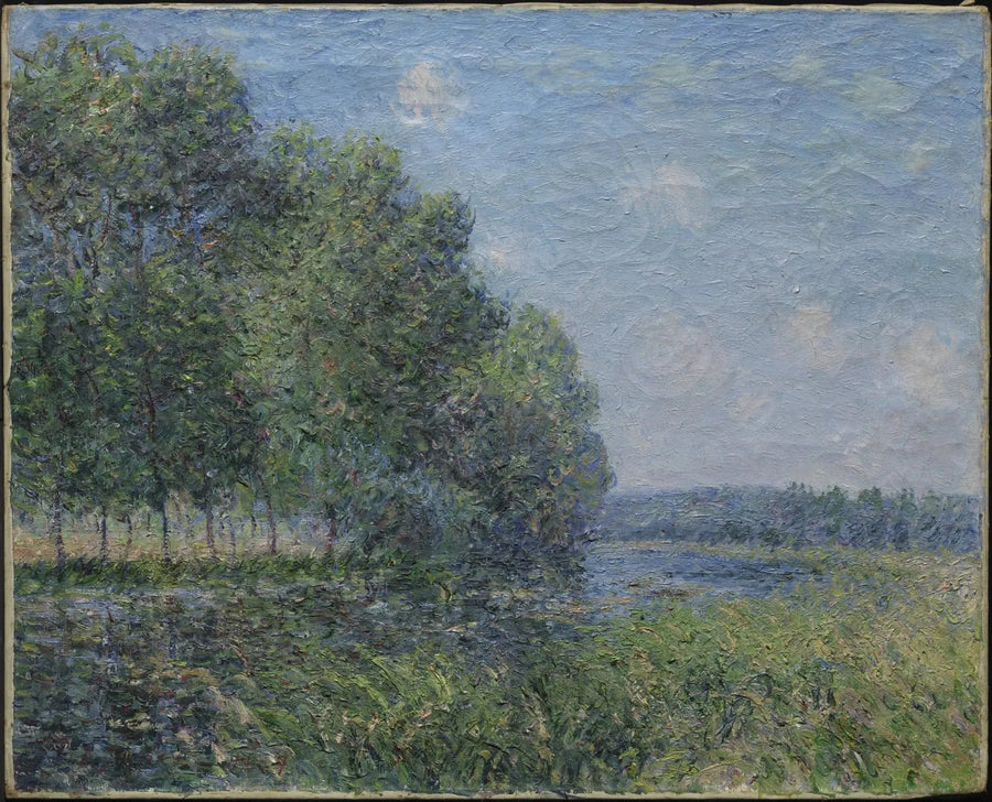 Vue sur la rivière - Alfred Sisley
