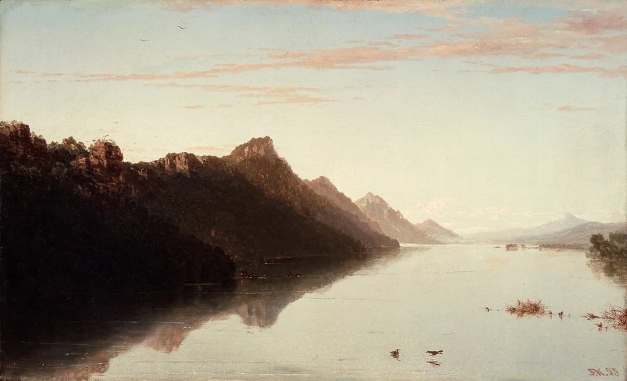 Vue sur le Haut-Mississippi - John Frederick Kensett