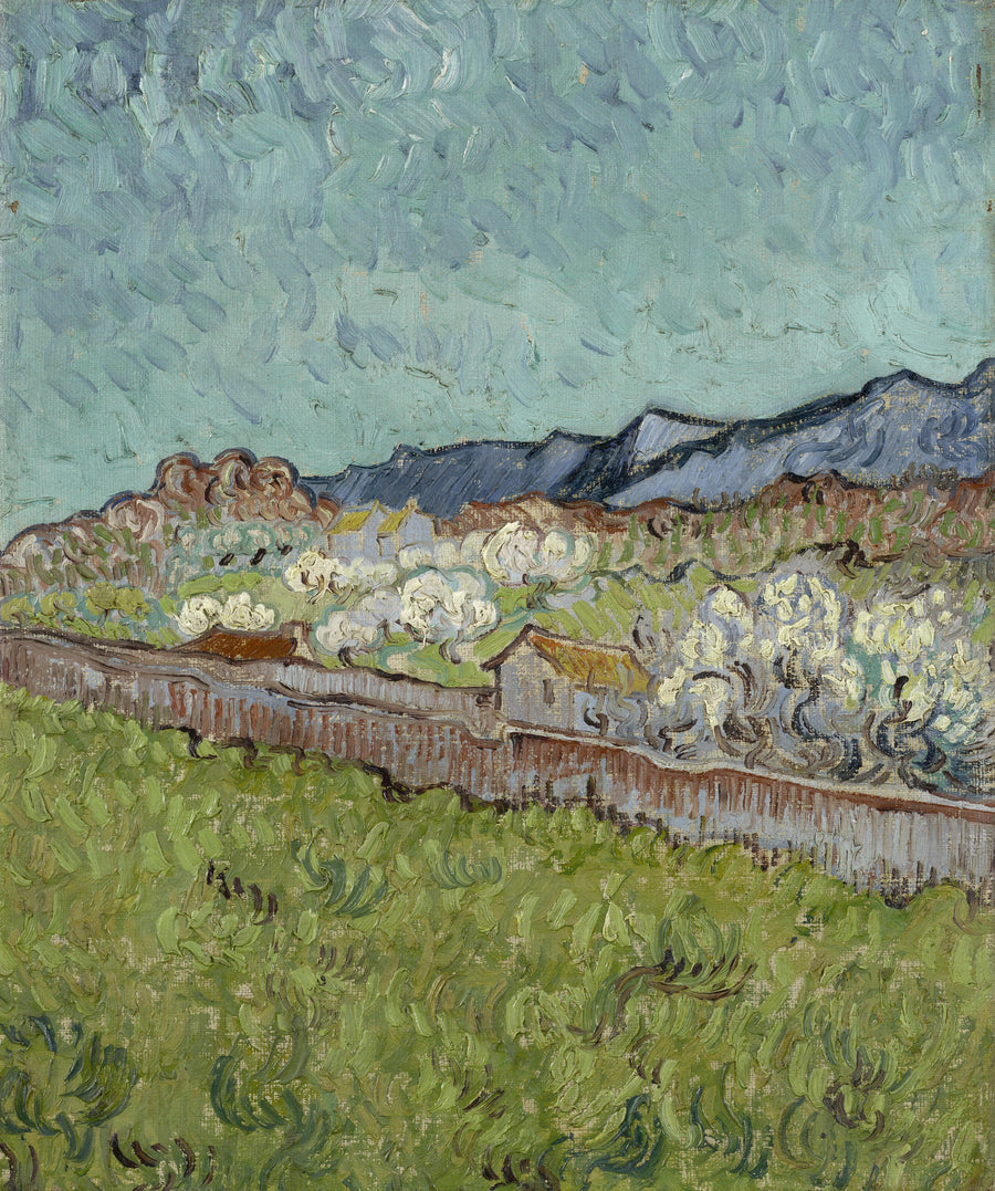 Vue sur les Alpilles – Vincent van Gogh