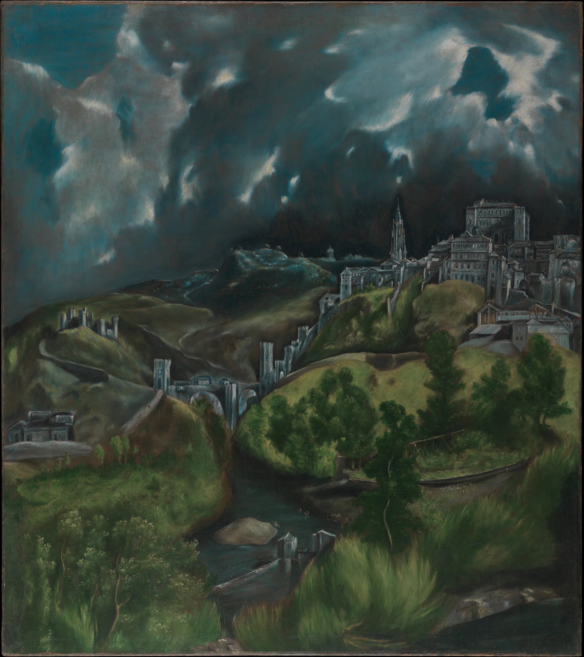 Vue de Tolède - El Greco (Domenikos Theotokopoulos)