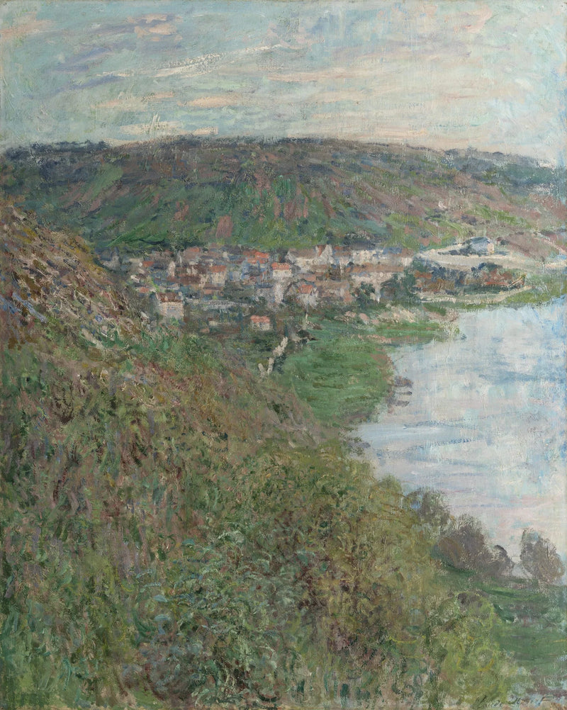 Вид на Vétheuil W603 - Клод Моне