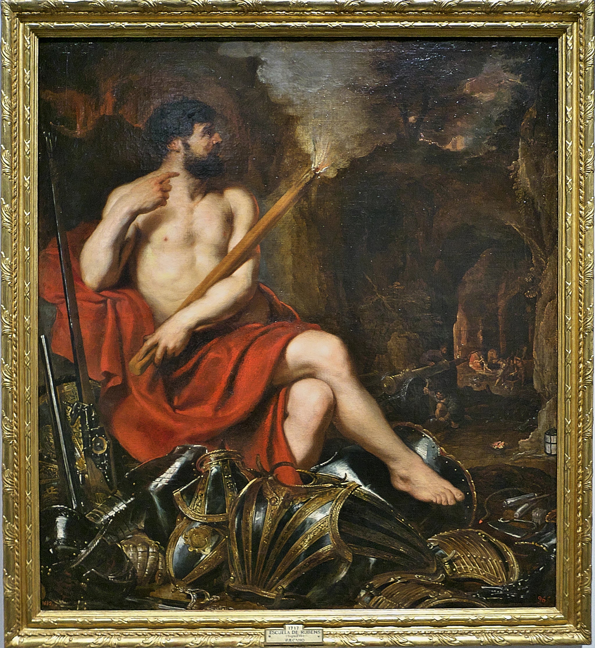 Vulcain et le Feu - Artiste inconnu