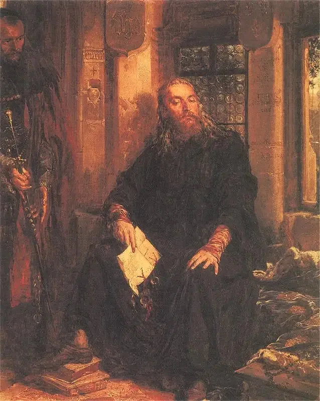 Władysław Biały w Dijon - Jan Matejko image 1 tableau peint à l’huile sur toile
