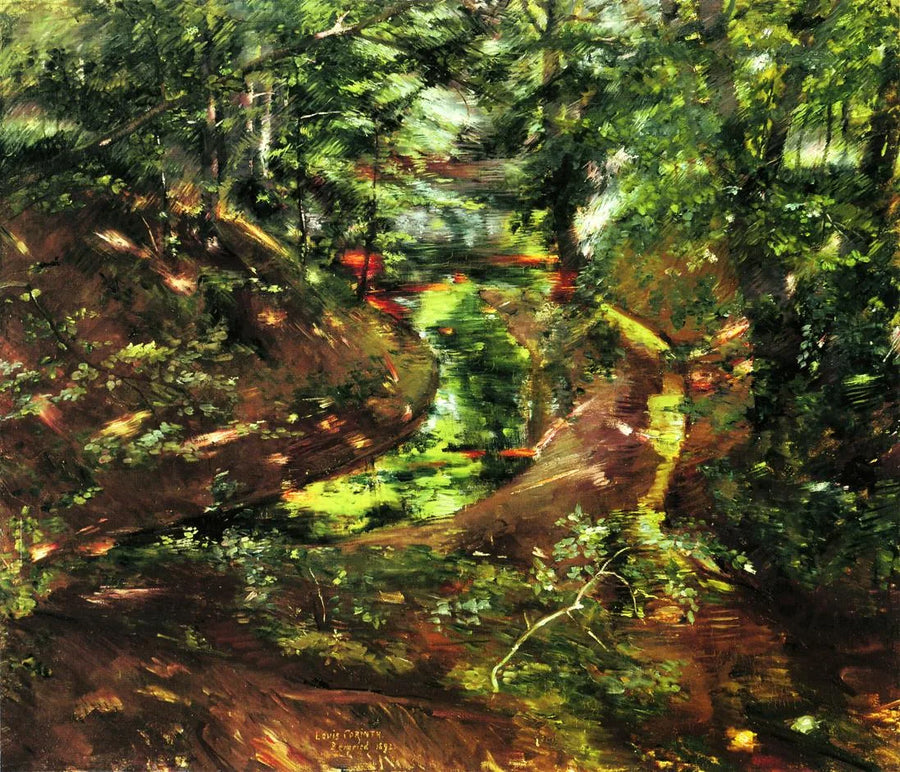 Waldinneres bei Bernried - Lovis Corinth
