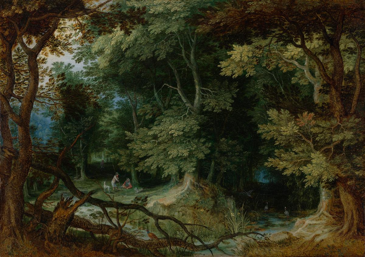 Waldinneres - Jan Brueghel le Jeune image 1 reproduction de peinture à l’huile