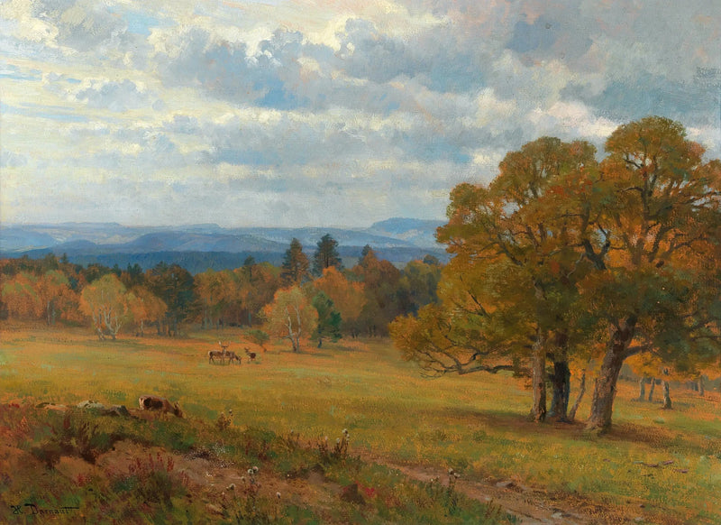 Waldwiese in Merkenstein - Hugo Darnaut