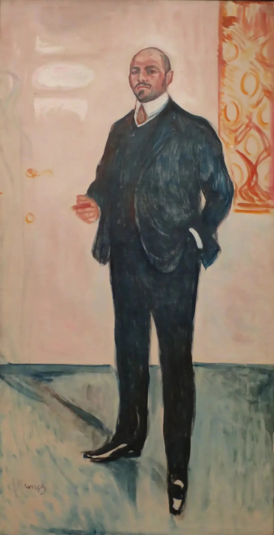 Walter Rathenau - Edvard Munch image 1 copie de tableau peinte à la main