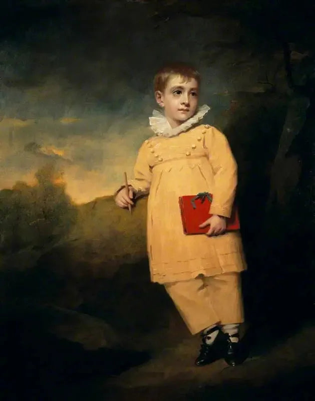 Walter Ross, actif vers 1822 ['The Yellow Boy'] - Henry Raeburn image 1 reproduction de peinture à l’huile