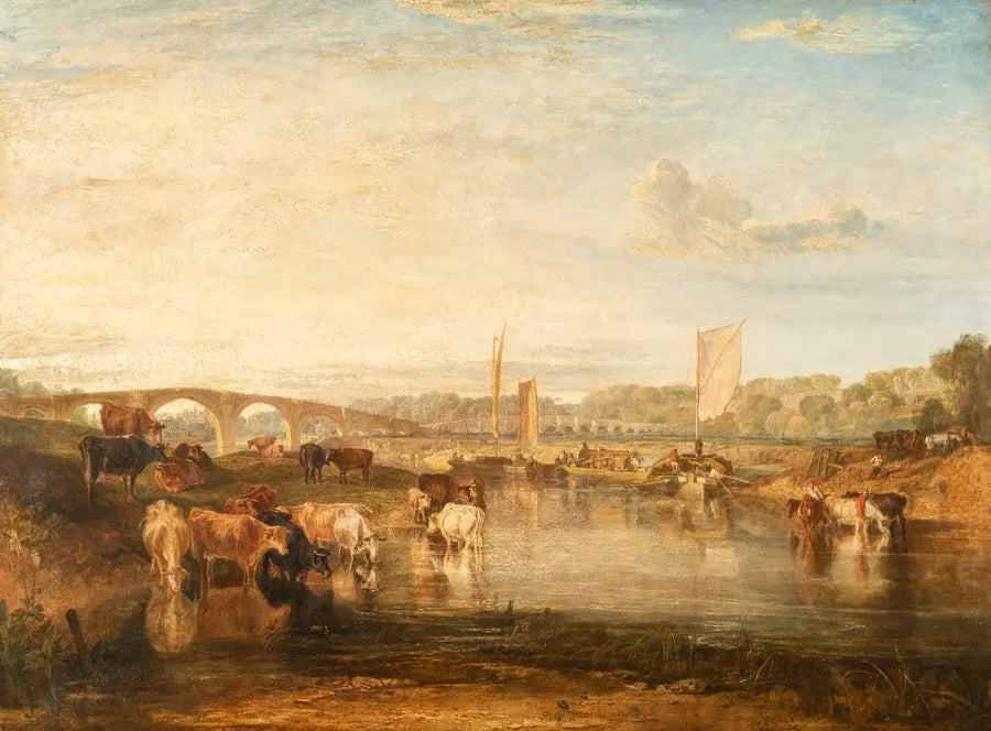 Walton Bridges - J. M. W. Turner