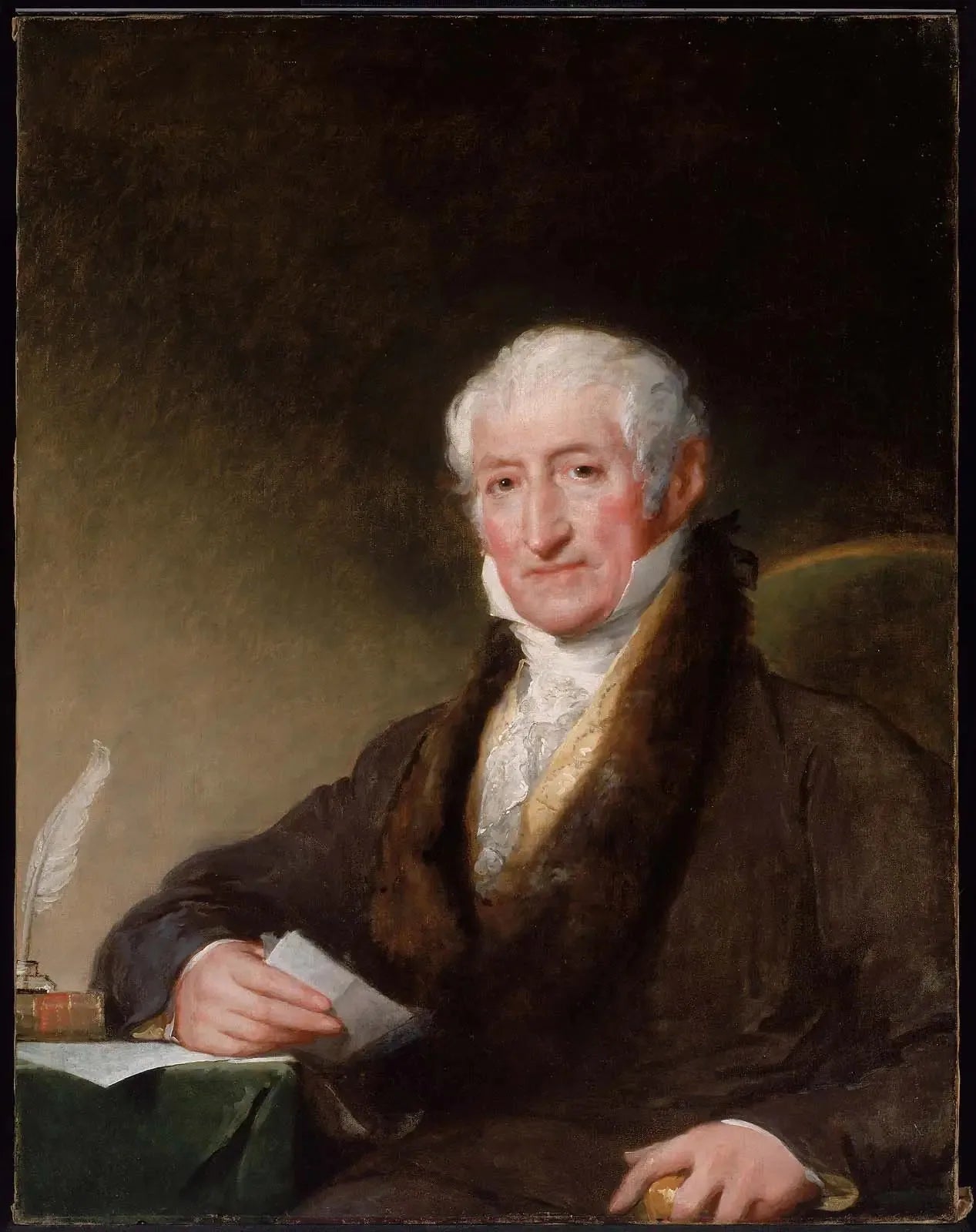 Ward Nicholas Boylston - Gilbert Stuart image 1 copie peinte à la main à l’huile