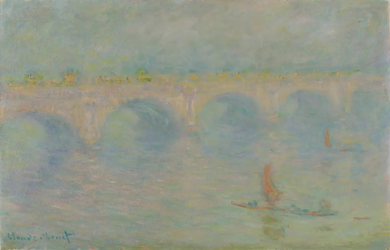 Waterloo Bridge, effet de soleil - Claude Monet