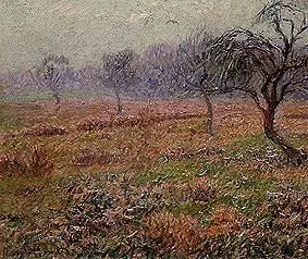 Wiese mit Obstbäumen - Henry Moret