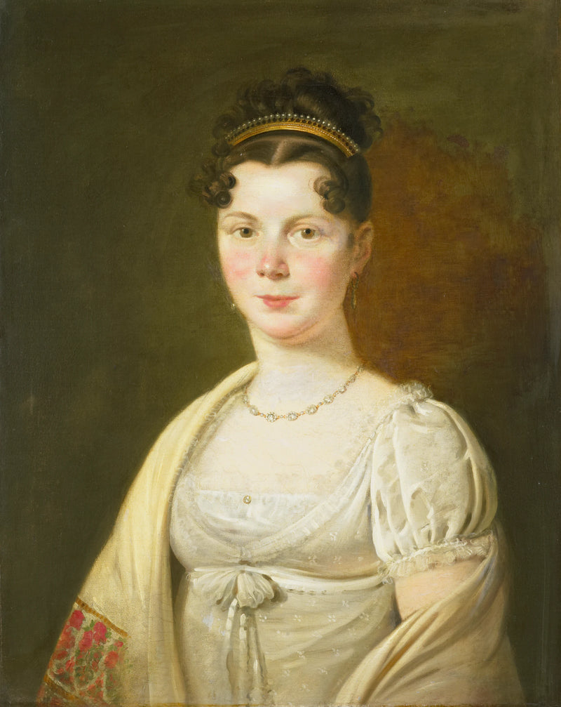 Wilhelmine Maria Haack (1786-1857). Quatrième épouse de Gerrit Verdooren - Adriaan de Lelie