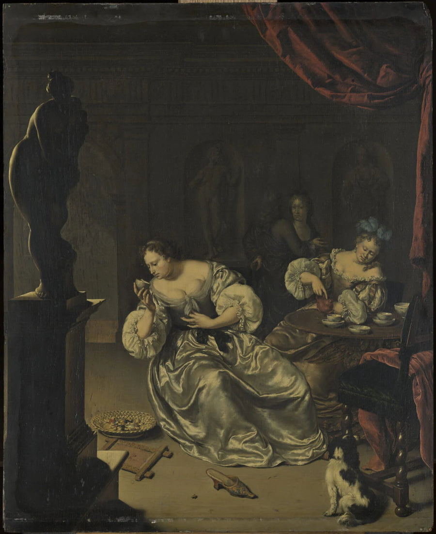 Le Thé - Willem van Mieris