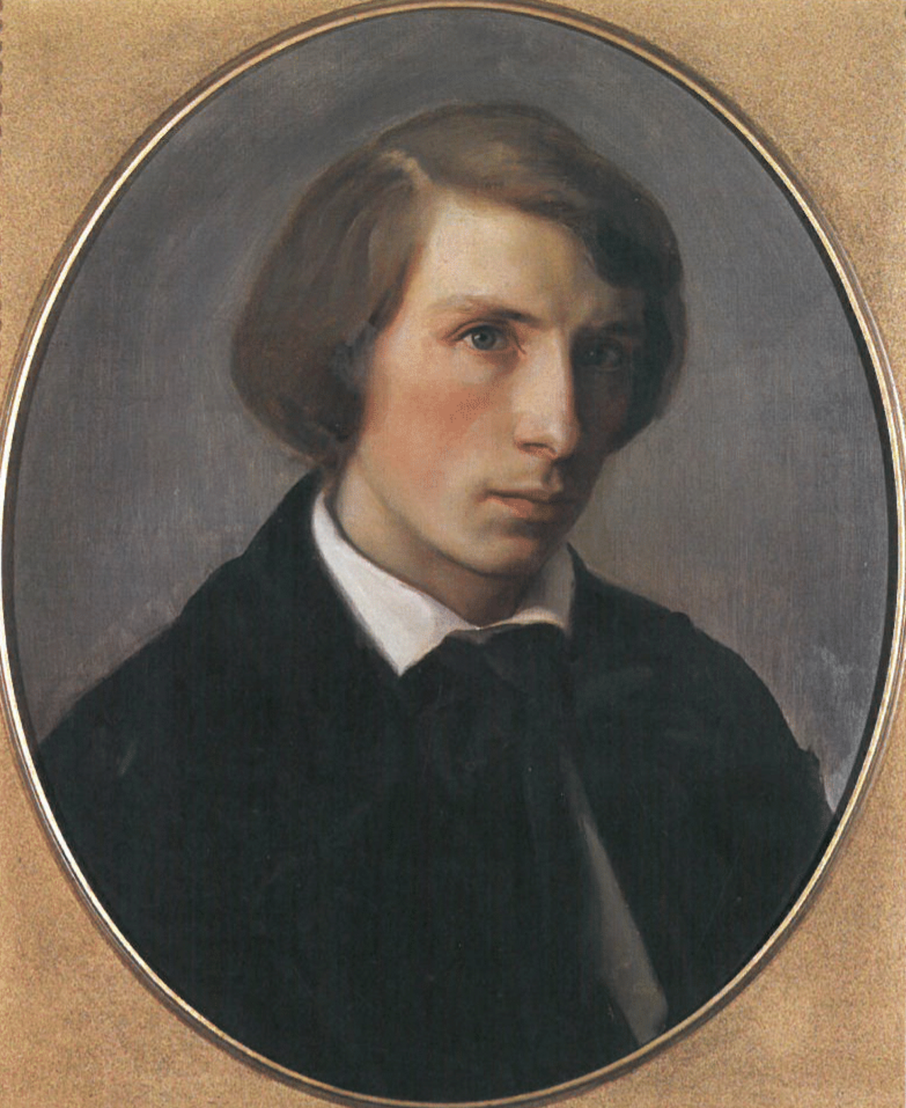 Autoportrait, William Bouguereau, 1850