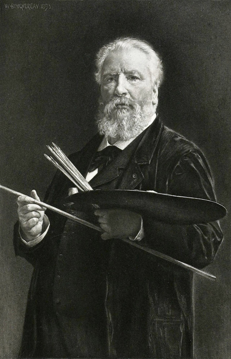 Autoportrait à la palette (1895, catalogue 1895/01) - Bouguereau