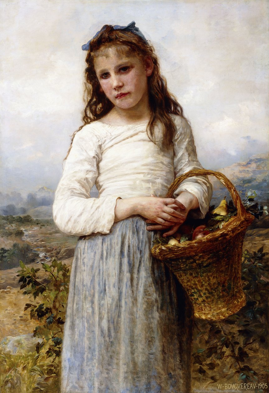 La Corbeille de fruits, William-Adolphe Bouguereau, 1905