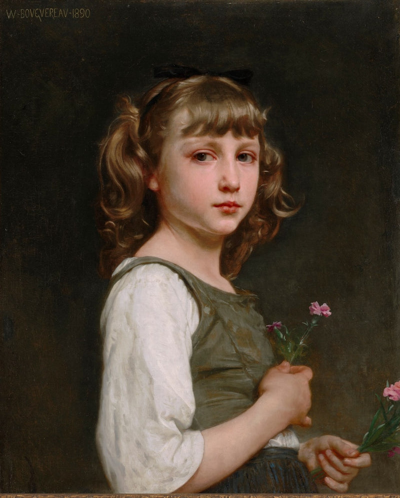 L’Œillet (1890) - Bouguereau