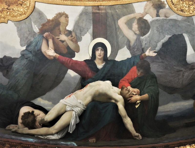 La Pietà de la cathédrale de La Rochelle (1881) - Bouguereau