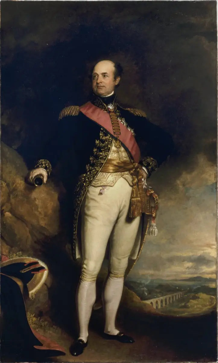 William Carr, vicomte Beresford (1768–1854), général - Thomas Lawrence image 1 tableau peint à l’huile sur toile