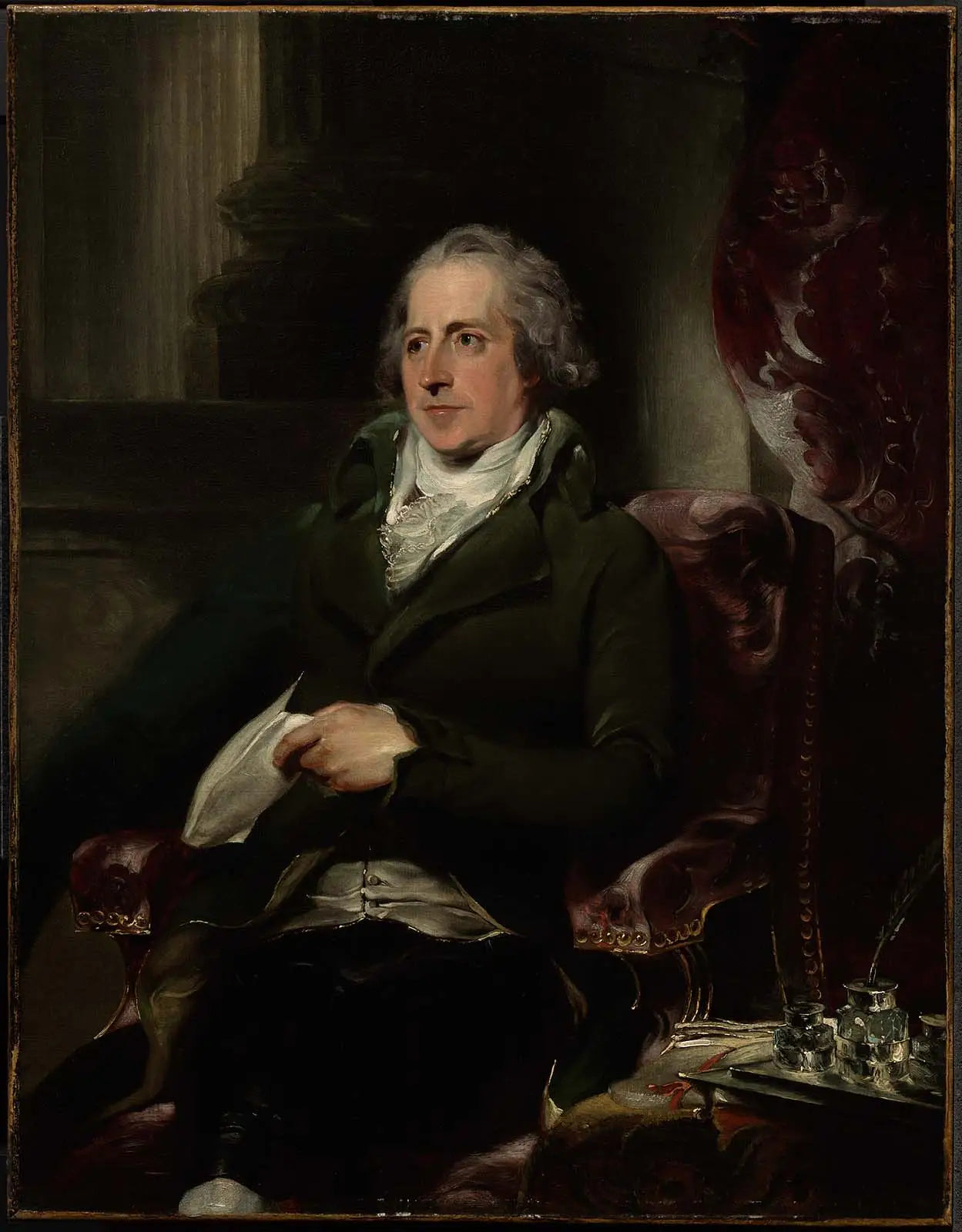 William Eden, Premier Lord Auckland, député - Thomas Lawrence image 1 reproduction réalisée par Alpha Reproduction