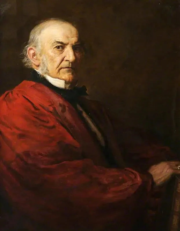 William Ewart Gladstone (1809–1898) - John Everett Millais image 2 reproduction artisanale de tableau