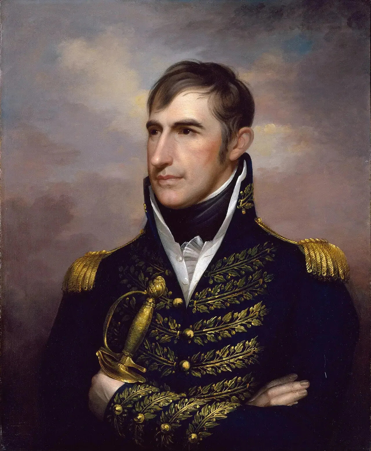 William Henry Harrison - Rembrandt Peale image 1 reproduction de peinture à l’huile
