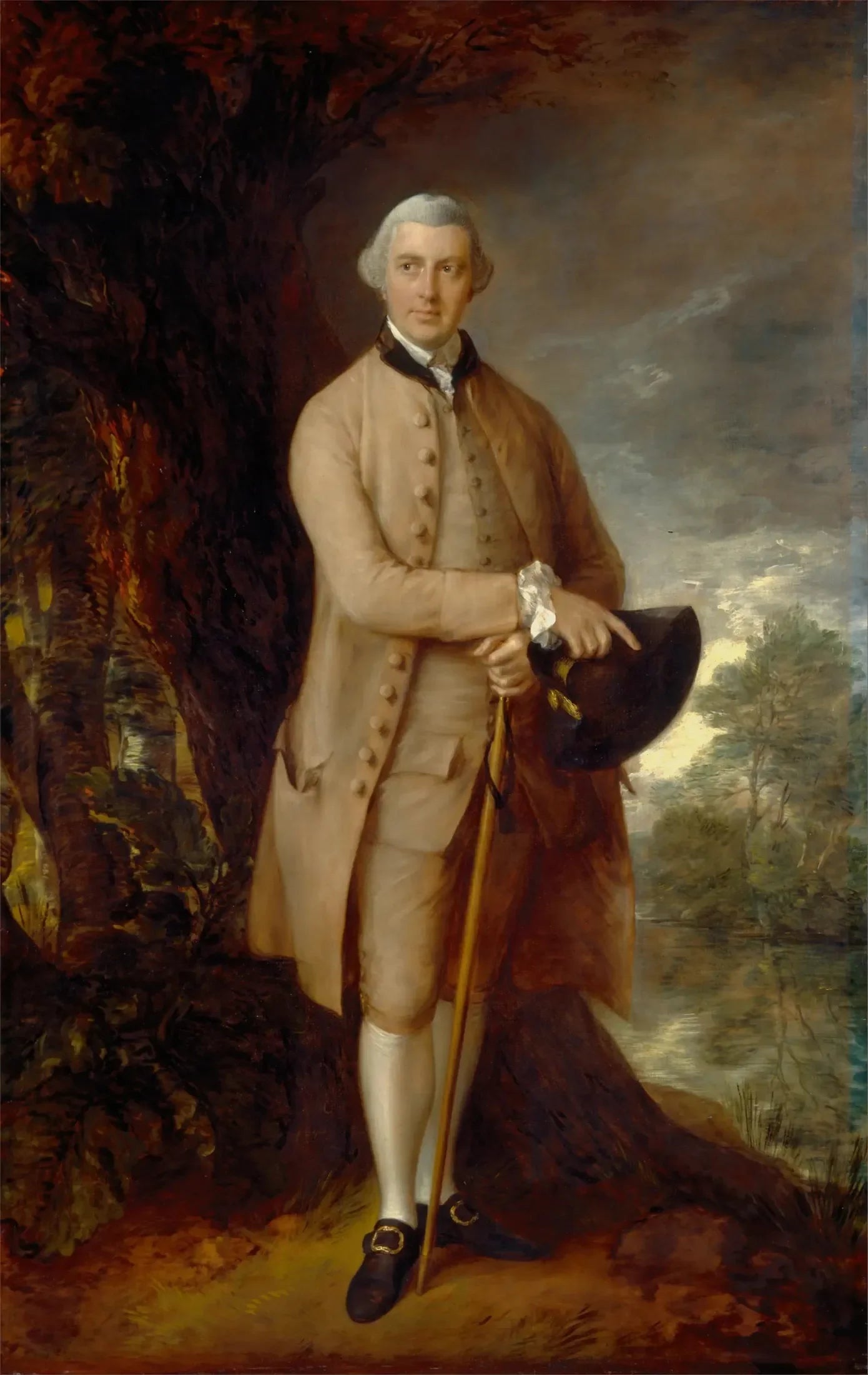 William Johnstone-Pulteney, plus tard 5e baronnet - Thomas Gainsborough image 1 reproduction de peinture à l’huile