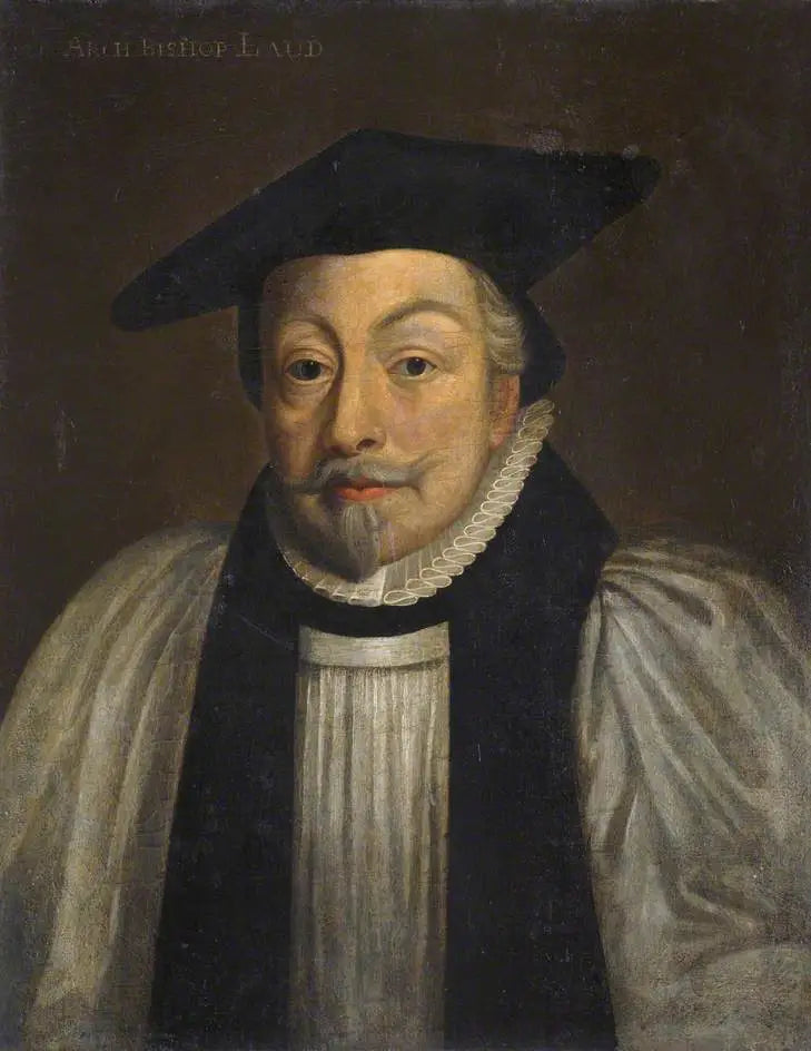 William Laud (1573–1645), archevêque de Canterbury - Antoine van Dyck image 1 copie de tableau peinte à la main