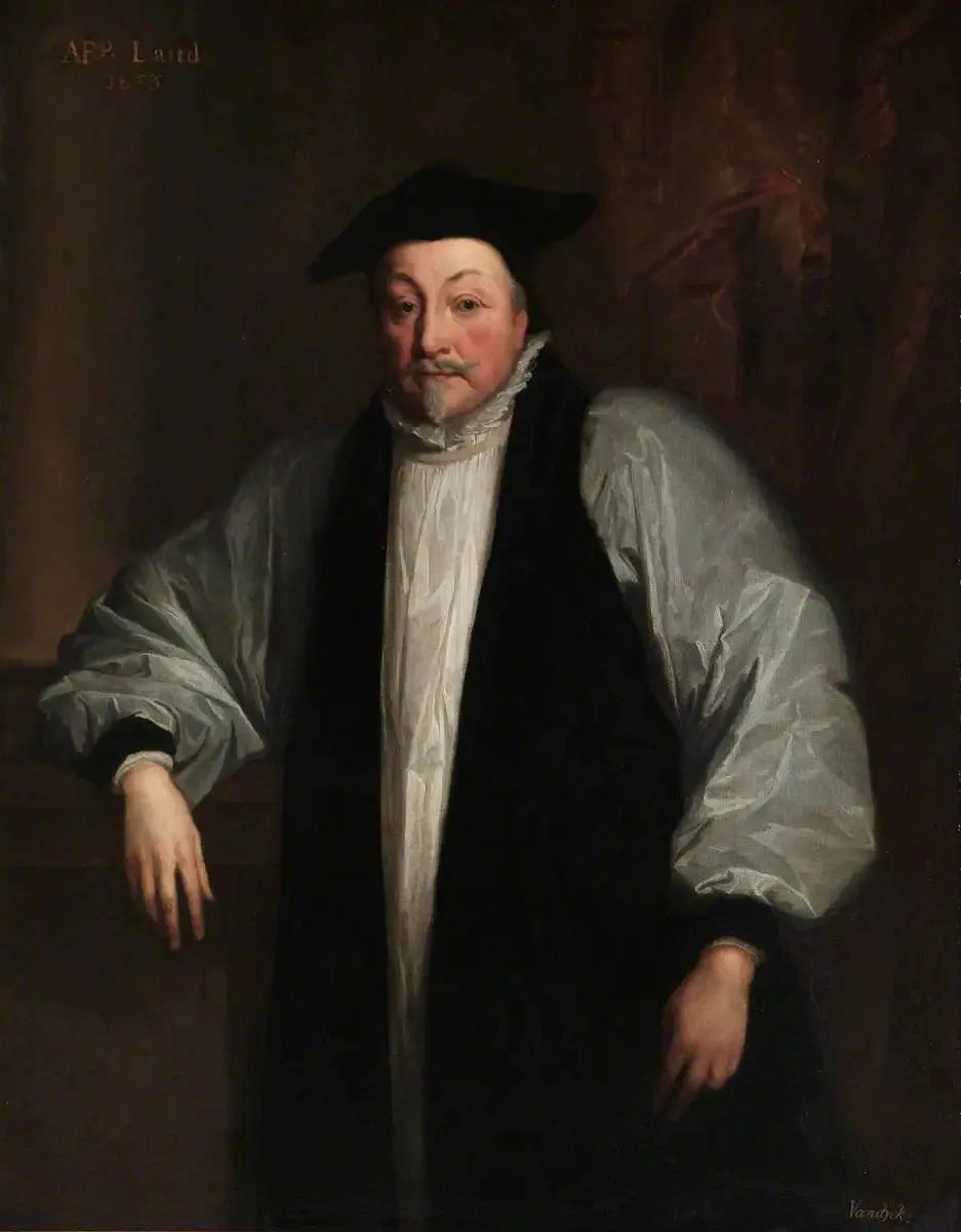 William Laud (1573–1645), archevêque de Canterbury - Antoine van Dyck image 1 reproduction réalisée par Alpha Reproduction