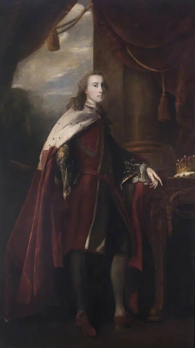 William Legge (1731–1801), 2e comte de Dartmouth - Joshua Reynolds image 1 copie de tableau peinte à la main