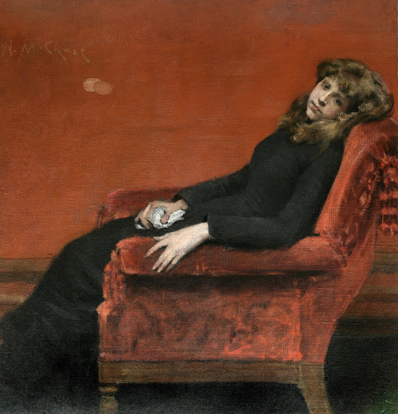 La jeune orpheline - William Merritt Chase