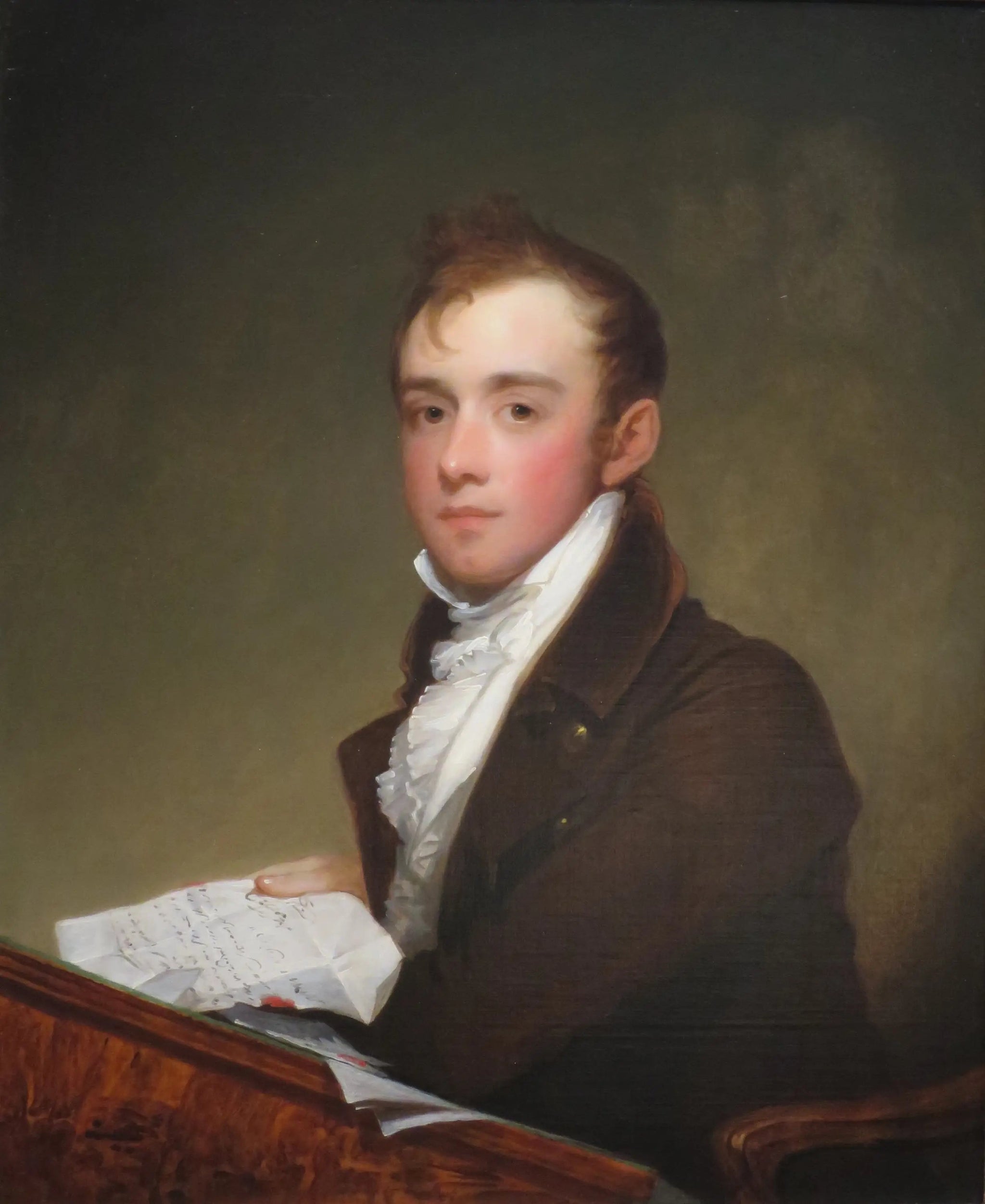William Rufus Gray - Gilbert Stuart image 1 copie peinte à la main à l’huile