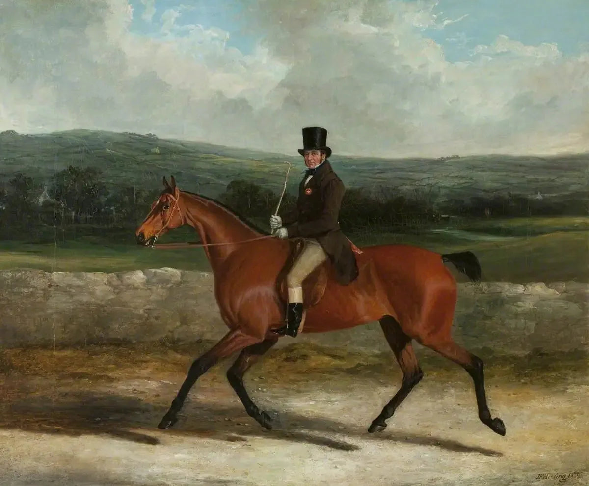 William Ward à cheval - John Frederick Herring, Sr. image 1 copie peinte à la main à l’huile