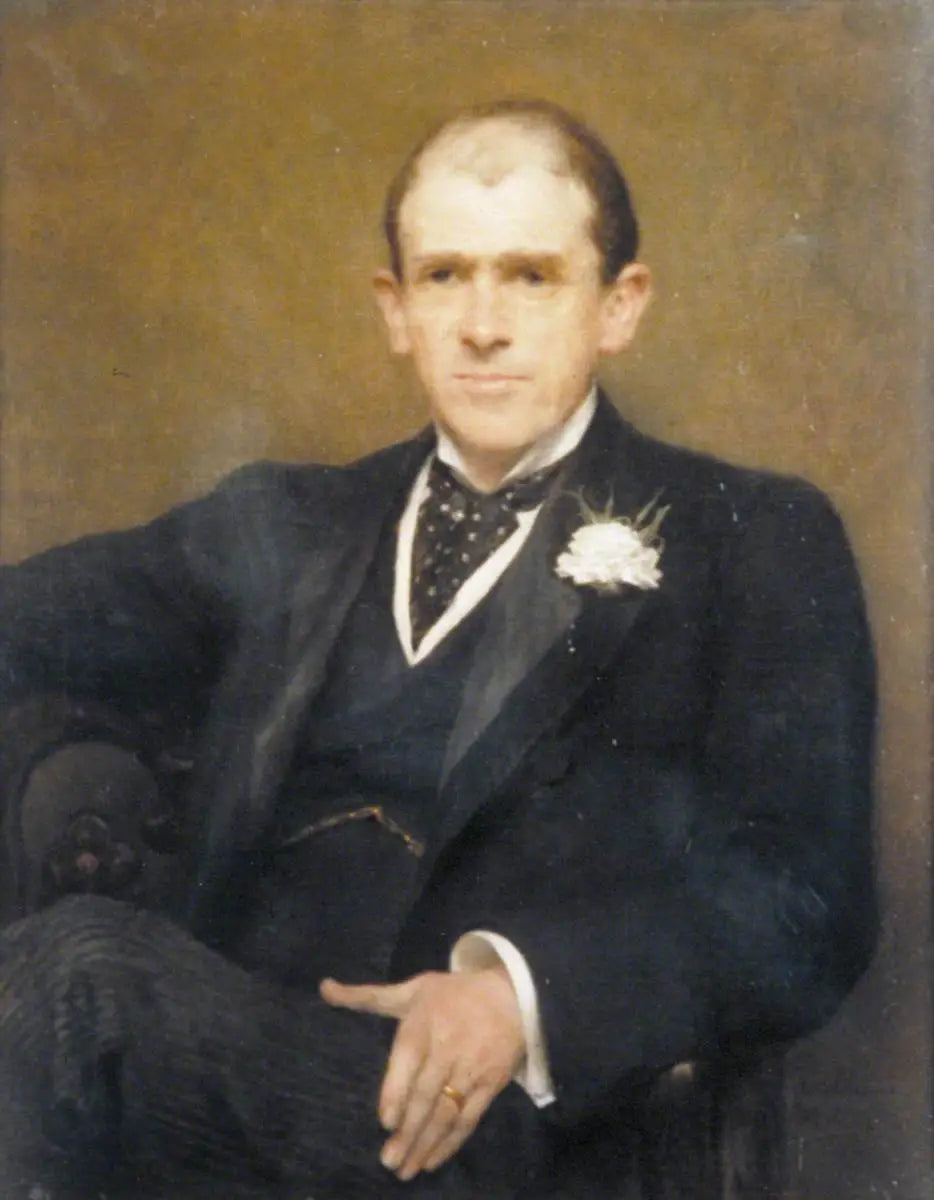 William Whitaker Thompson (1857–1920), président du conseil du comté de Londres - Lawrence Alma-Tadema image 1 copie peinte à la main à l’huile
