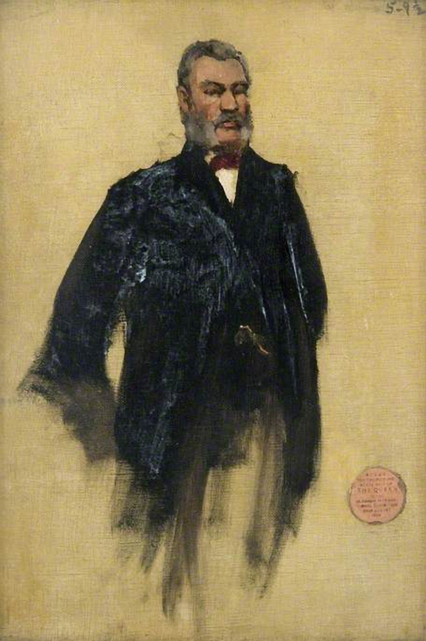 William Wilson (croquis) - John Lavery image 1 reproduction d’œuvre d’art à l’huile