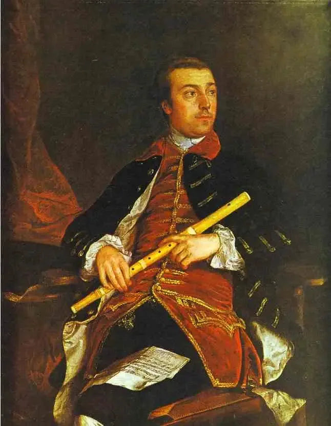 William Wollaston (1730–1797) - Thomas Gainsborough image 1 reproduction artisanale de tableau