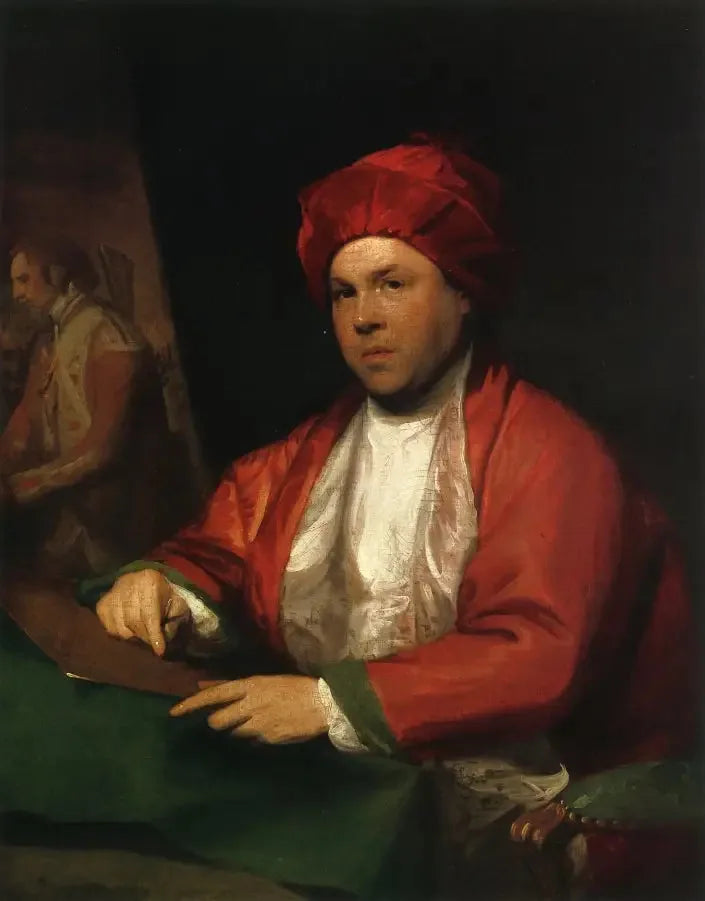 William Woollett le graveur - Gilbert Stuart image 1 reproduction artisanale de tableau