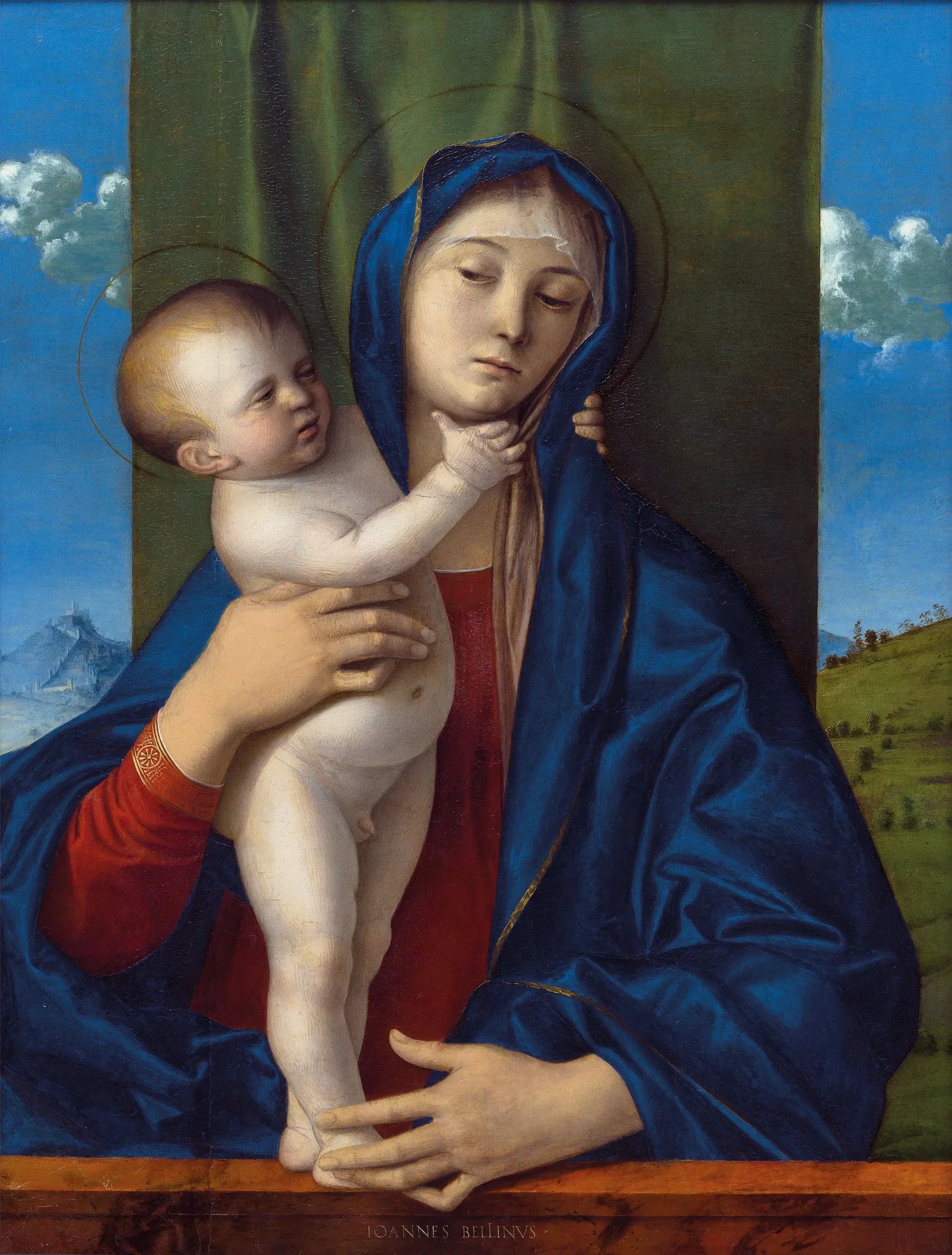 Willys Madonna - Giovanni Bellini image 1 copie de tableau peinte à la main